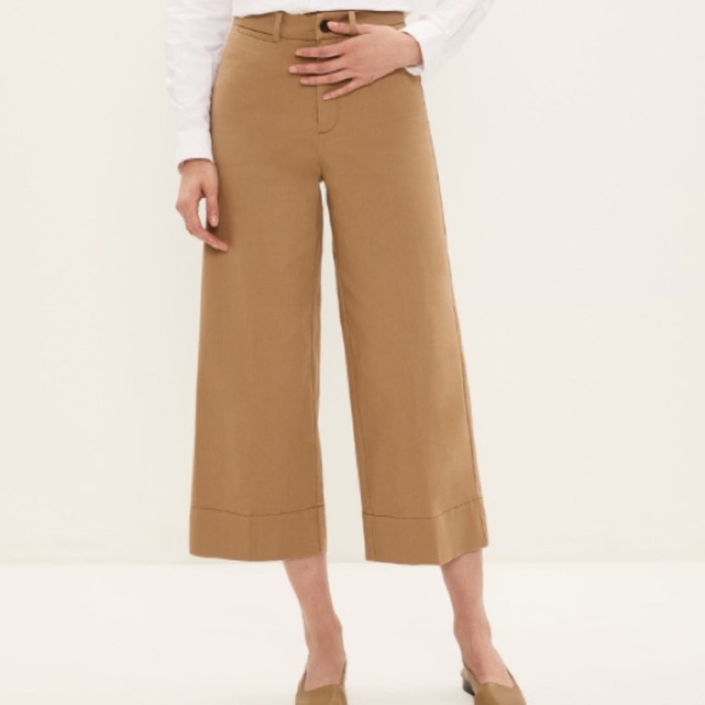 NWT Frank and Oak Josephine Wide-Leg Pant